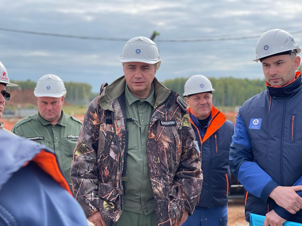 В Озерске проверили ход сооружения инфраструктуры по обращению с ОЯТ и РАО 